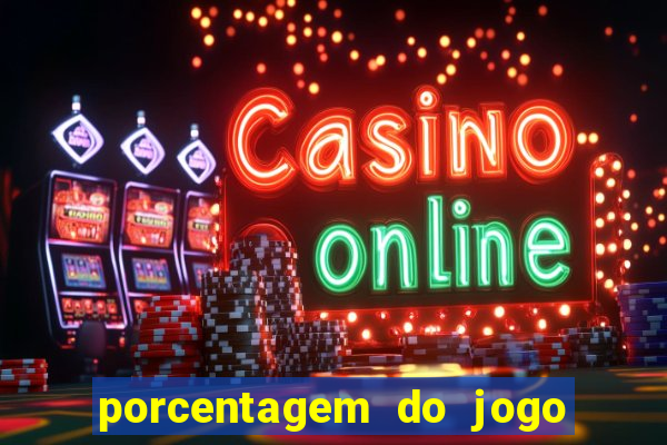 porcentagem do jogo fortune tiger